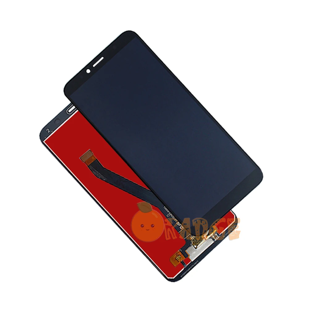 ЖК-дисплей для Huawei Honor 7C AUM-L41 5 7 дюймов полный сенсорный экран датчик в сборе рамка