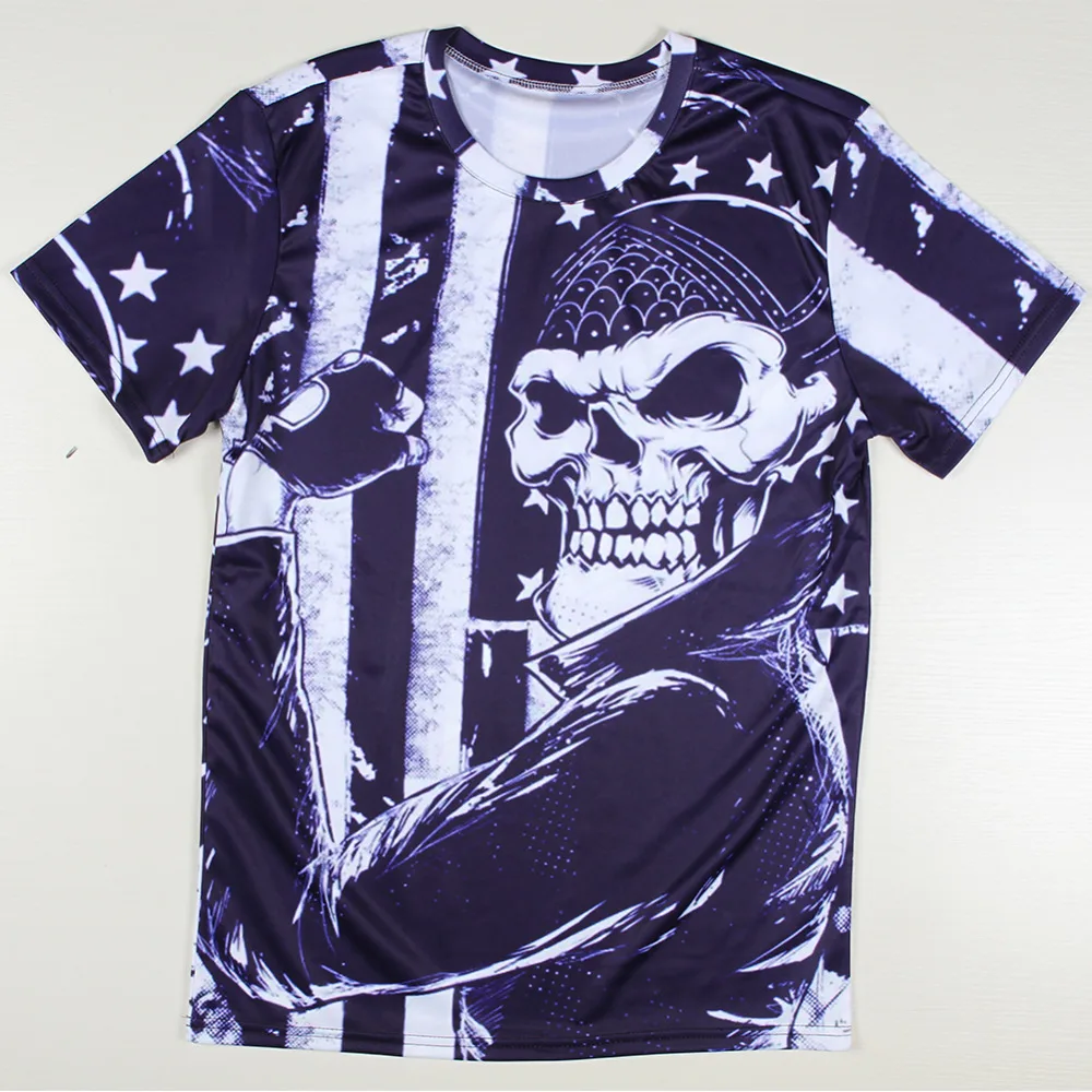 Удобная одежда 3D майка уличная майки мода с коротким рукавом футболки свободного