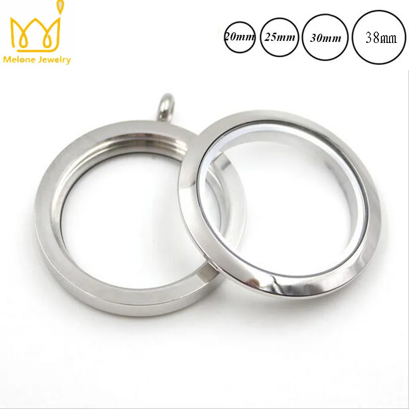 Стеклянный медальон 10 шт. из нержавеющей стали плавающий кулон с цепочкой и