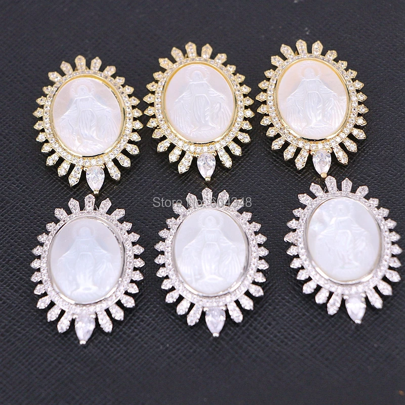 5 шт. подвеска в виде ракушки с имитацией жемчуга|mother of pearl shell|mother pearlshell necklace pendant |