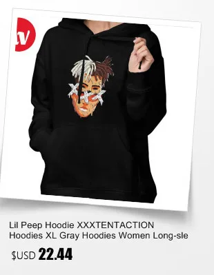 Lil Peep Hoodie Uicideboy, толстовки размера плюс, Хлопковые женские толстовки, белая уличная одежда с принтом, милый пуловер с длинным рукавом, худи