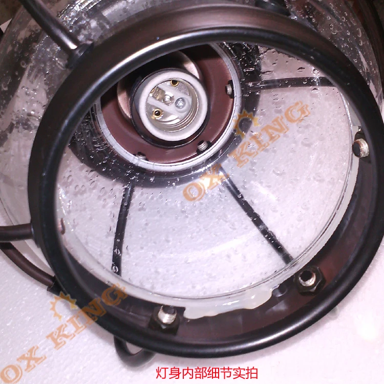 Водонепроницаемые простые подвесные светильники современный уличный павильон