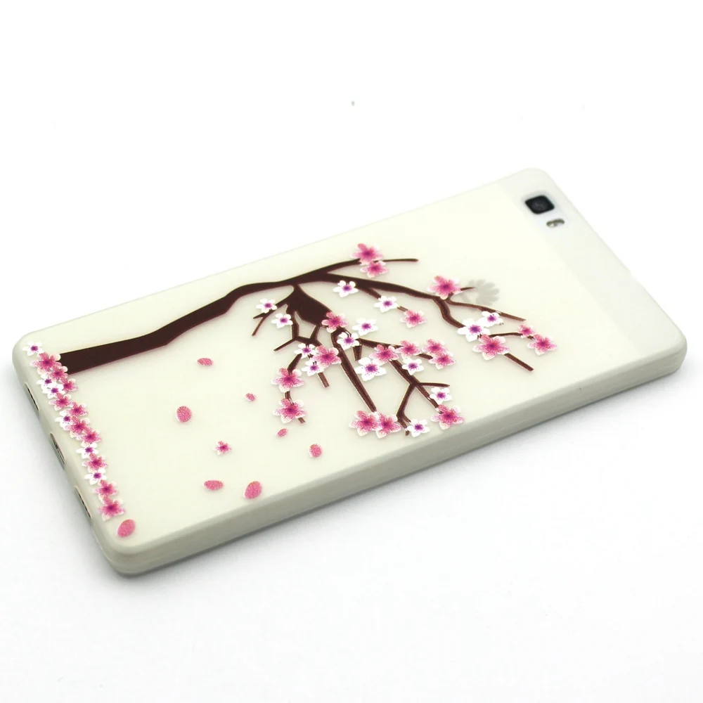 Fundas For Huawei P8 Lite Mini Fluorescence Transparent Soft TPU Back Cover Phone Protective Shell Luminous Night Case |