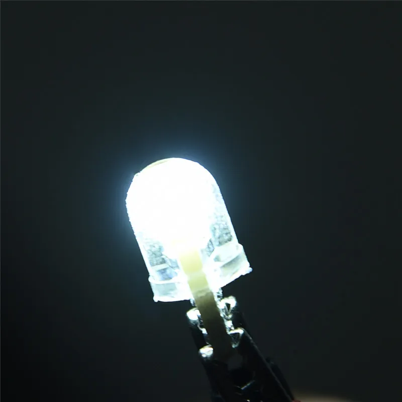1 шт. супер яркий светодиодный T10 W5W 194 168 147 COB LED лампы силиконовые Дисплей широкие