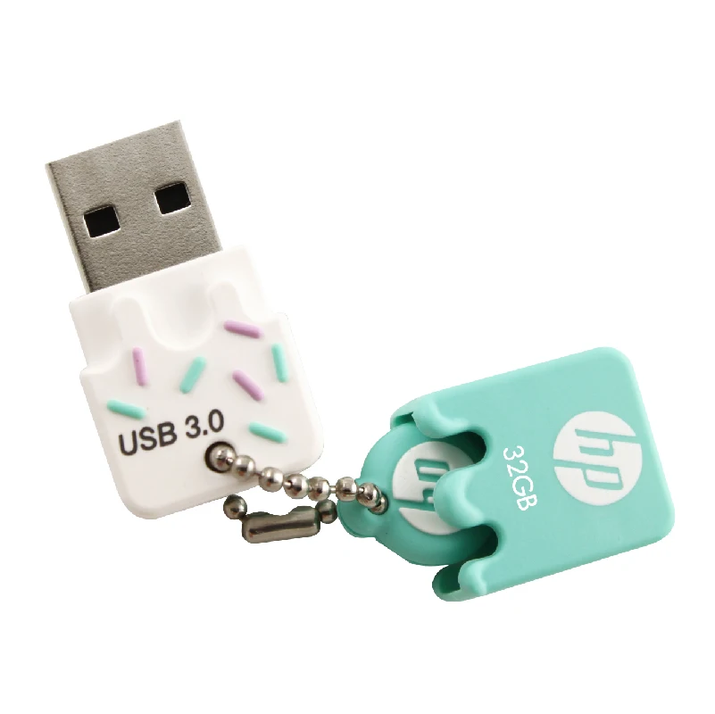 Флеш накопитель Usb 2017 32 ГБ 3 0 флешка HP X778w мультяшное кольцо модная мини в виде