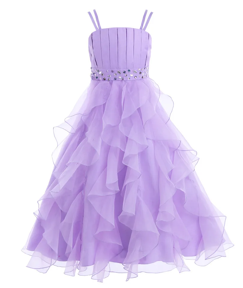 Цветочное платье для девочек 2020 кружевное Тюлевое пачка детские платья первого