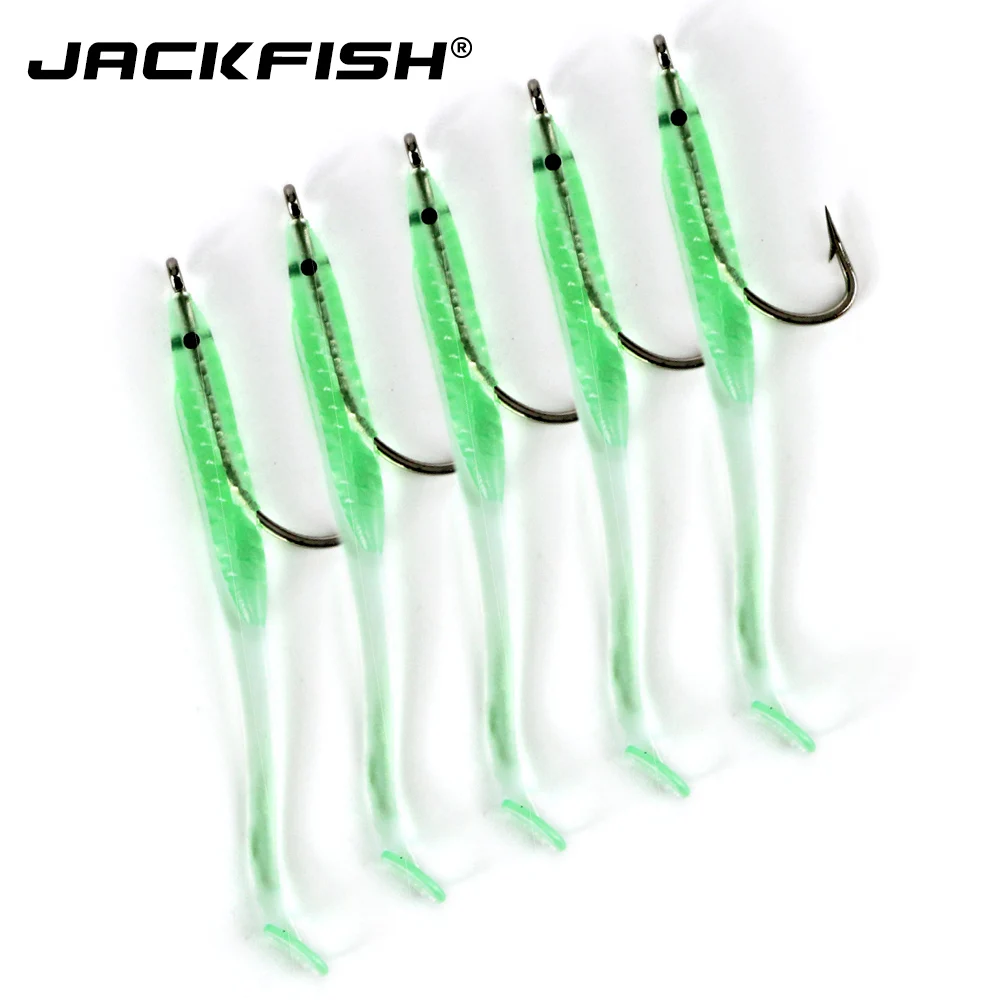 

JACKFISH светящиеся мягкие приманки 7 см, рыболовная Мягкая приманка, блесна, приманка с крючком 10 шт./лот, рыболовные приманки, снасти, рыболовны...