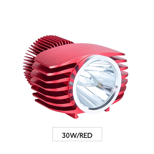 30W red AmmToo Led Авто Мото rcycle головной светильник Точечный светильник противотуманный светильник с чипом CREE 10 Вт 15 Вт 20 Вт 30 Вт Авто Мото укладки велосипед UTV 6500 К 12 В 24 В - Цвет: 30W red