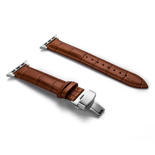 Ремешки из натуральной кожи для apple Watch band 4(iwatch 5) 44 мм 40 мм apple watch 3 2 1 ремешок 42 мм 38 мм браслет на запястье - Цвет ремешка: 5