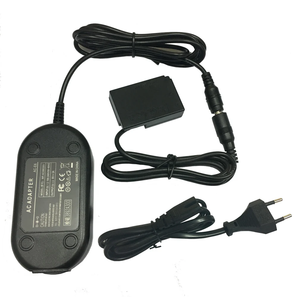 ACK-E18 AC адаптер питания зарядное устройство+ DR-E18 DC муфта LP-E17 манекен батарея для Canon EOS 750D T6i 760D T6S 8000D 77D 200D камеры