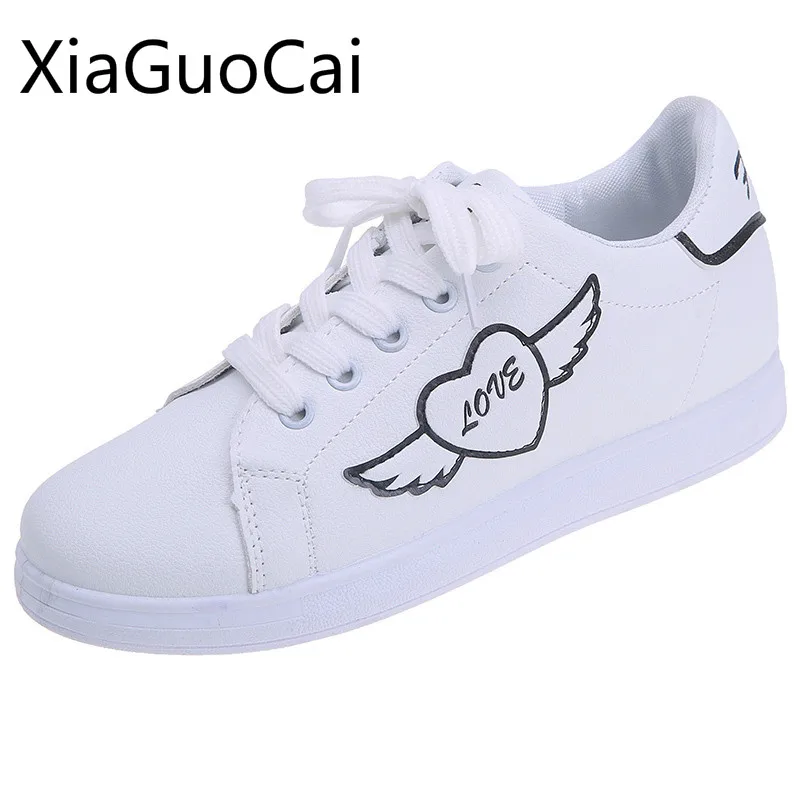 

Love Fashion 2019 Women Casual Shoes Spring and Autumn Female Flat Sneakers Wild Flat Bottom Casual Shoes