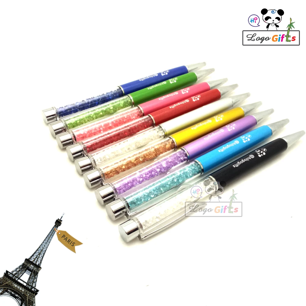 Company logo pens for trade show and event party favors personalized with company info/website/phone 80pcs a lot