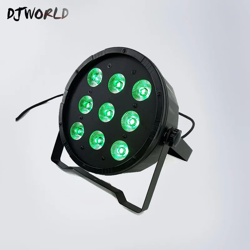 Светодиодный светильник ing 7x12 Вт, светодиодный светильник RGBW 4в1, плоский светодиодный светильник dmx512, 7 каналов, профессиональное оборудование для сцены, dj, светильник для дискотеки, s