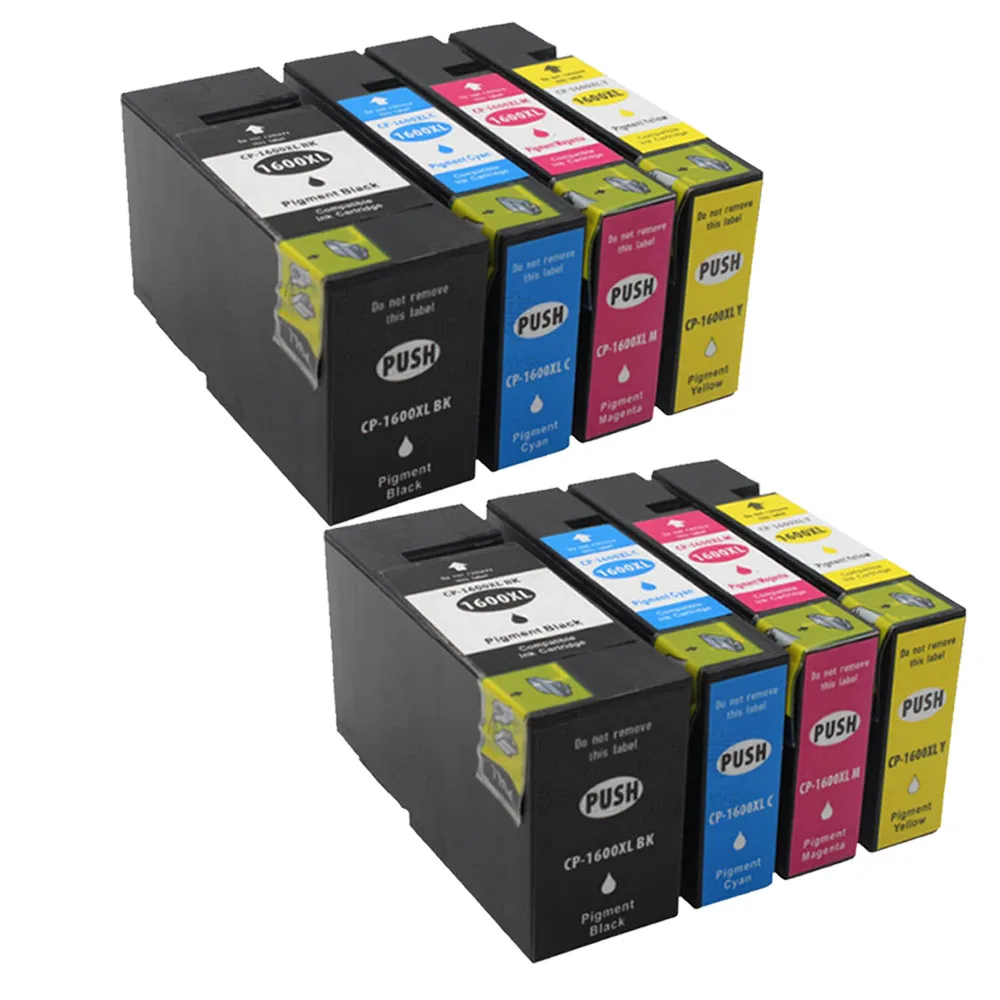8 Pack Compatible for PGI-1600XL B/C/M/Y Print Ink Cartridge Canon Maxify MB2160 MB-2160 printer | Компьютеры и офис