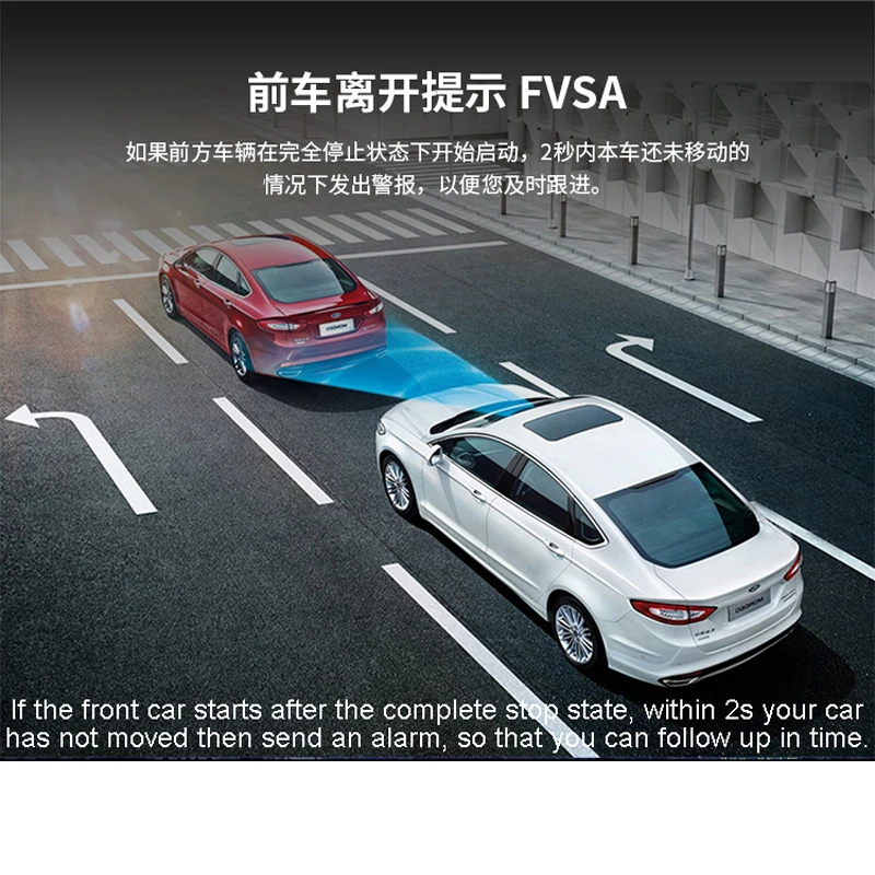 Системы помощи водителю ADAS: предупреждение о выходе из полосы движения, предупреждение о столкновении спереди, система контроля дистанции, система контроля усталости водителя, система фиксации видео с датчиком G.