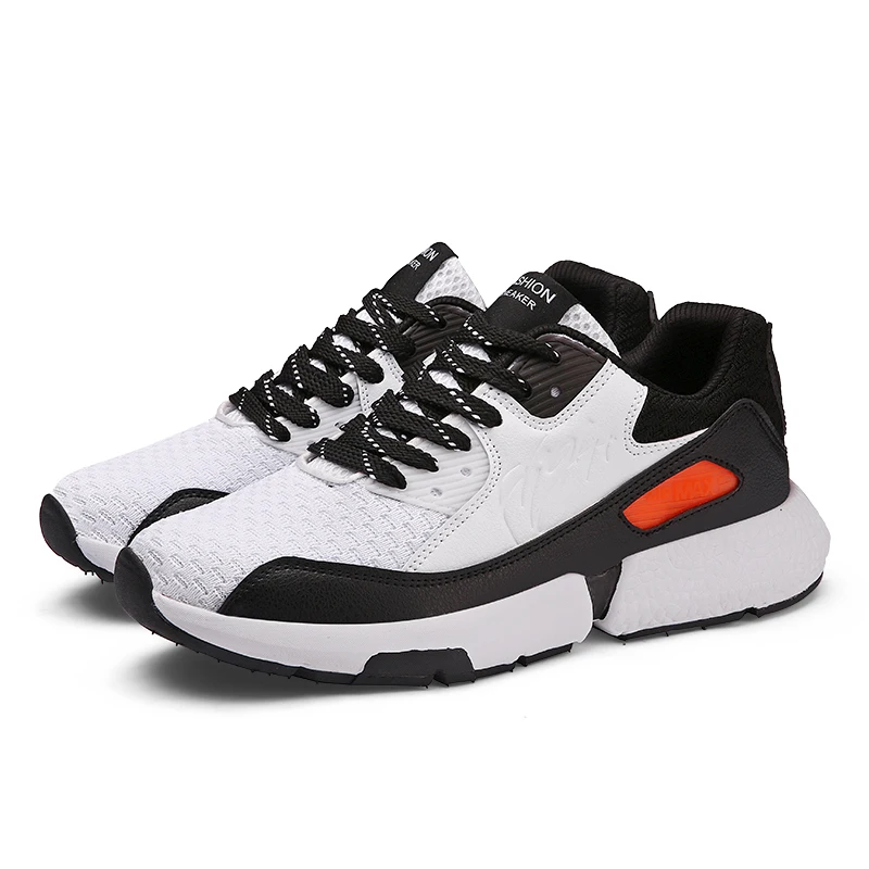 Big Size 39-47 Sneakers Mesh Shoes Men Non-slip Soft Breathable Lace-Up Round Toe Low-Cut Flat Lightweight Outdoor Casual | Обувь