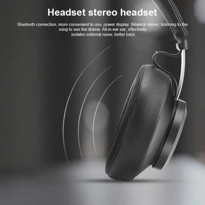 Bluedio Bluetooth Смарт-гарнитура Поддержка музыки вызова дисплей батареи Bluetooth 5,0 наушники WIF66