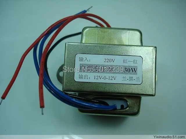 

30W transformer 12V 0V 12V transformer for DIY tube amplifier