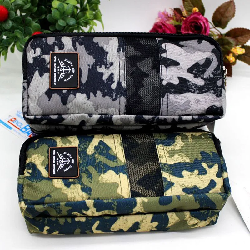 Лидер продаж большой тканевый чехол для школьных карандашей девочек и мальчиков