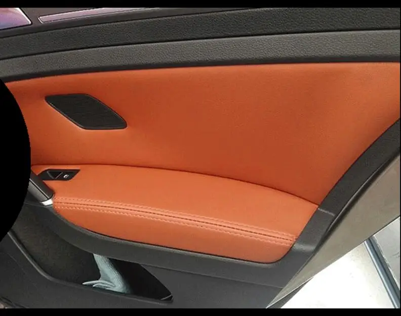 Панель передней/задней двери из микрофибры + кожаный чехол для подлокотника