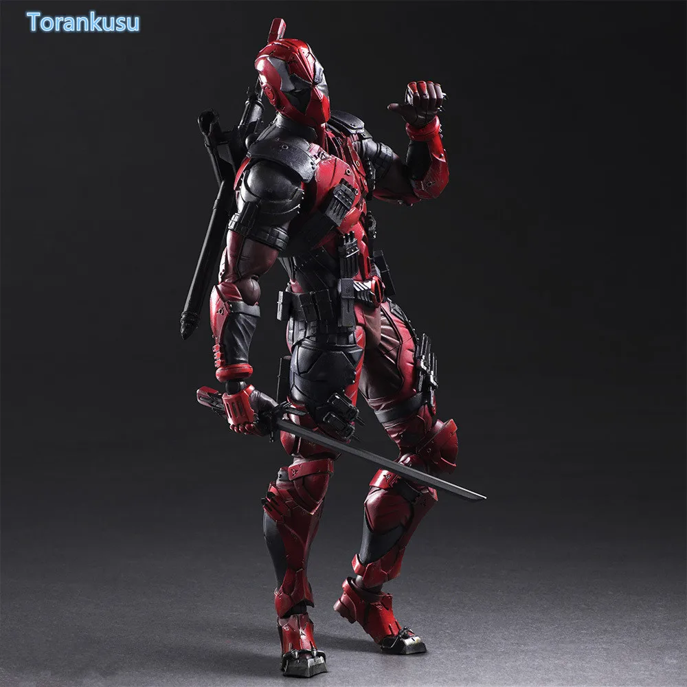 Боевик Дэдпул FigureX Мужской X-men Wade Winston Wilson Кай-плей арт ПВХ фигурка игрушка 260 мм