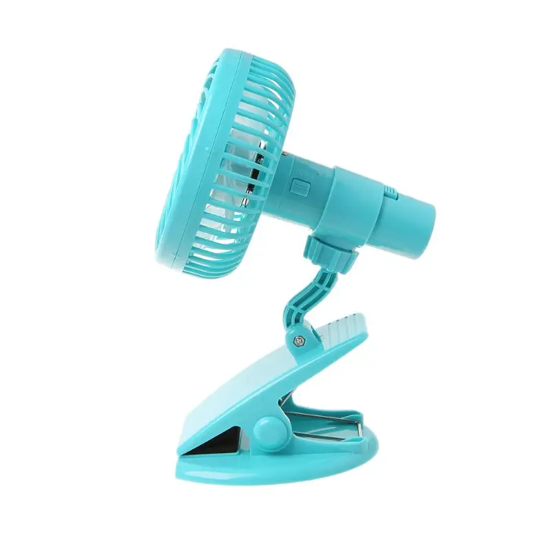 Мини USB Электрический вентилятор Зажим Ручной портативный офисный Настольный 360
