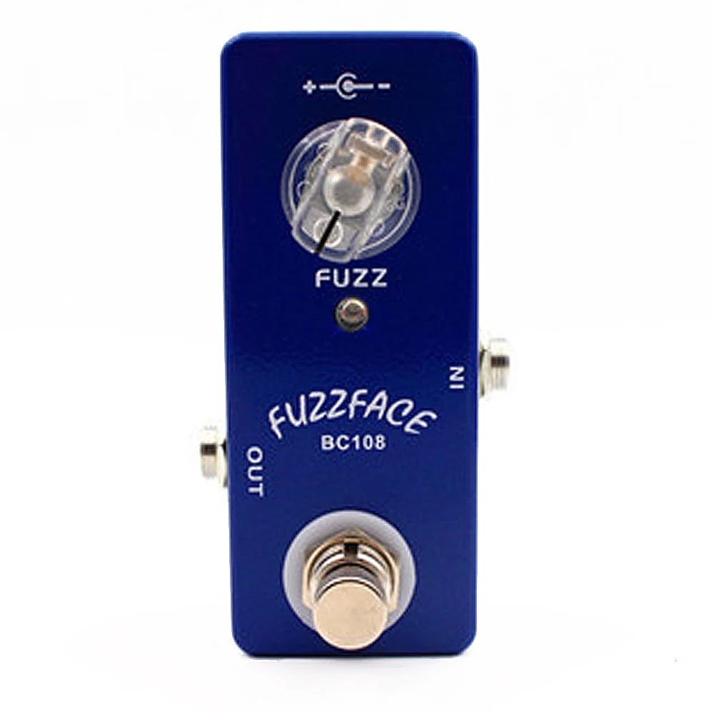 

Mosky FuzzFace Guitar Effect Pedal Effects Stompbox for Electric Guitar BC108 IC Based on Famous Silicon Fuzz Face