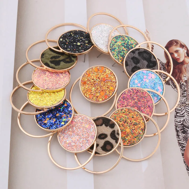 NeeFu WoFu кожаные серьги в виде капли воды большие из сплава меди длинные женские Brinco