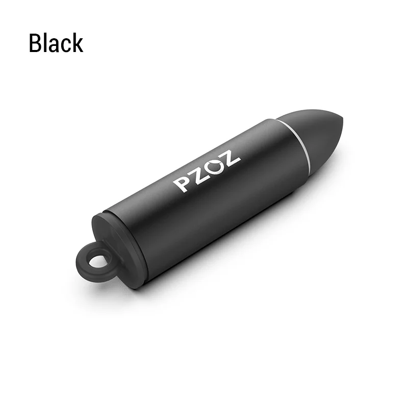 black PZOZ Магнитный кабель для подключения к сети машина коробочного типа C микро USB C 8 pin адаптер быстрой зарядки телефона Microusb Type-C зарядного устройства Шнур вилки - Цвет: black