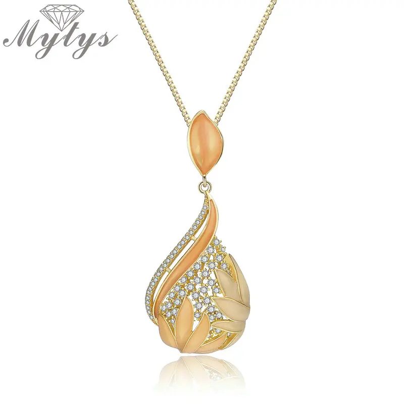 Уникальный дизайн от Mytys эмалированный узор ювелирные изделия принцессы