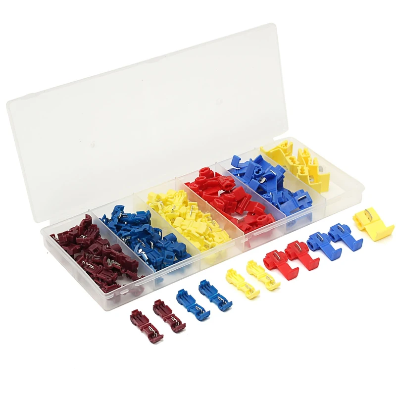 96 шт. желтое/красное/синее Быстроразъемное зажимное устройство для быстрого