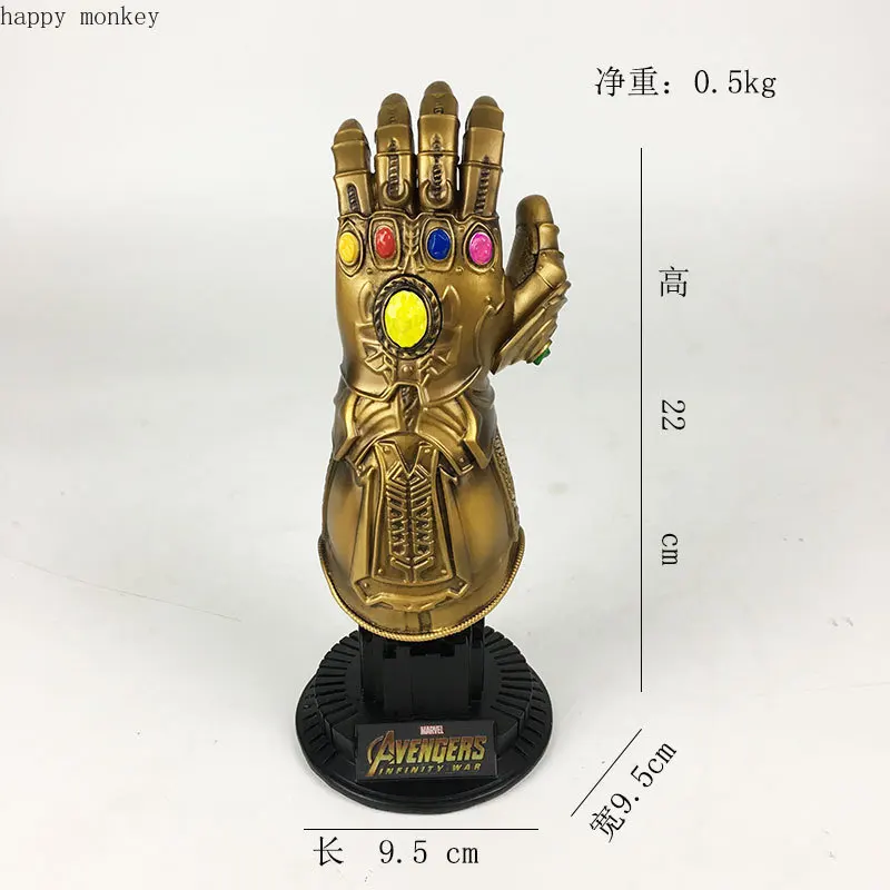 Танос Бесконечность Gauntlet в фильме Marvel Мстители война смола статуя фигурка модель