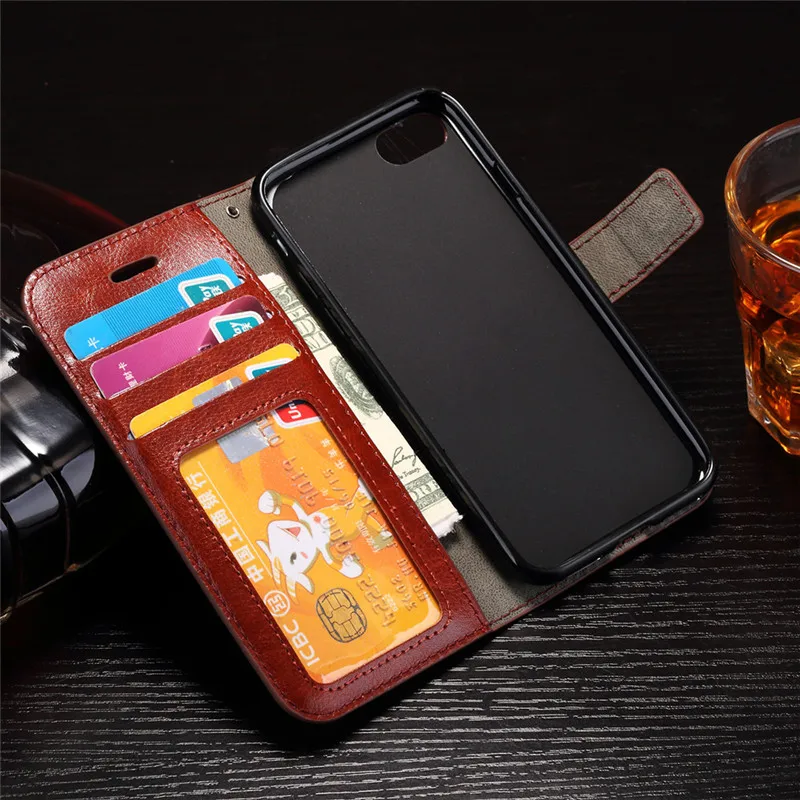 Чехол для сотового телефона iPhone 11 Pro X 10 XR XS Max 6 6S 7 8 Plus 5S 5 s 5SE 6Plus 6splus 7Plus кожаный