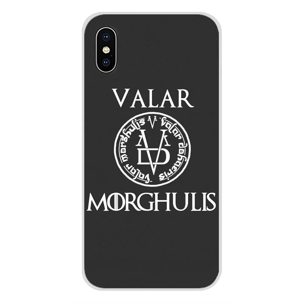 Мягкий ТПУ чехол HanHent Valar Morghulis Игра престолов для Nokia 2 3 5 6 8 9 230 3310 1 7 Plus LG Q6 X