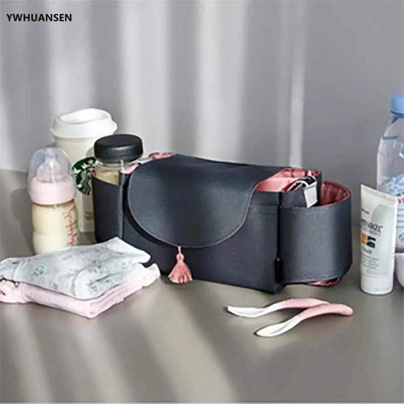 YWHUANSEN сумка Органайзер для колясок умных мам Премиум глубокая чаша держатели