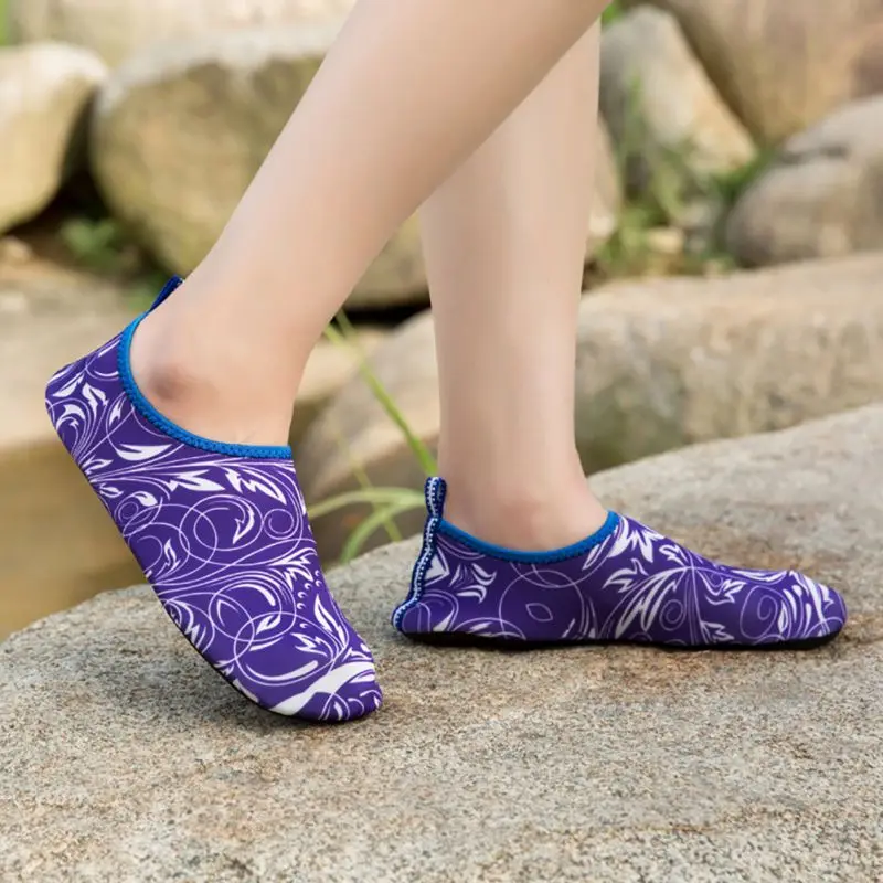 Мужские и женские носки в полоску обувь для йоги бассейна пляжа танцев