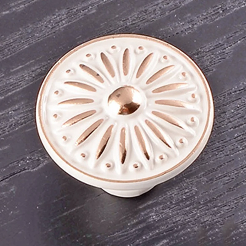 Ручки в стиле ретро для кухонного шкафа ручки из цинкового сплава дверей