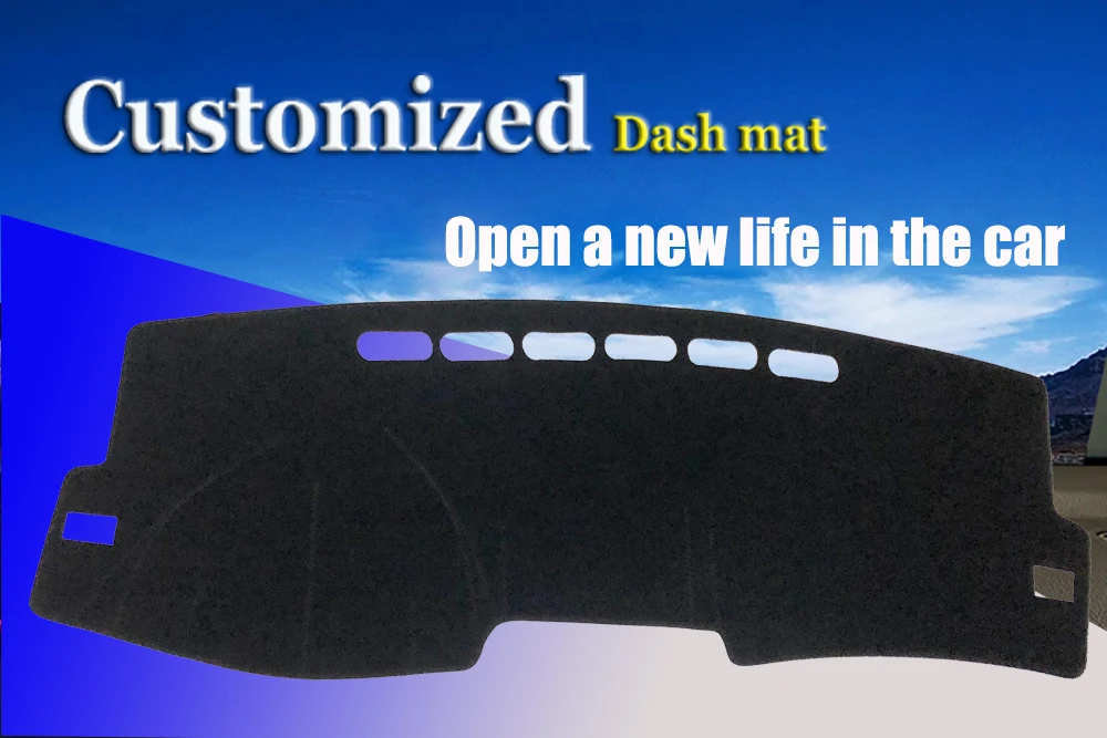 Easysee крышка приборной панели Pad Dashmat коврик с рельефом Защита от солнца тенты шахматная доска крышка ковры для TOYOTA COROLLA 2006 2007 2008 2010 2013-2009