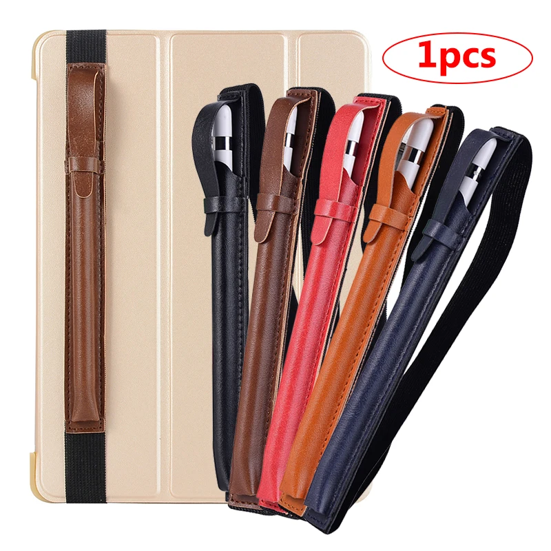 Кожаный чехол для сенсорного экрана планшета держатель карандаша защитный iPhone