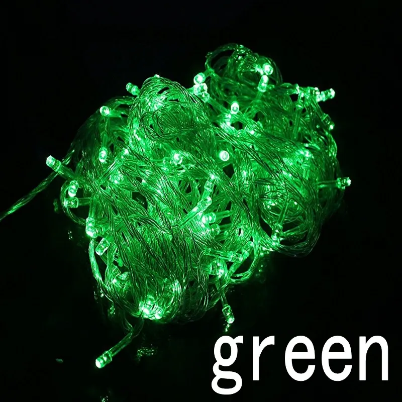 Рождественская светодиодная гирлянда 10 100 светодиодов м|string lights|light for christmasled string