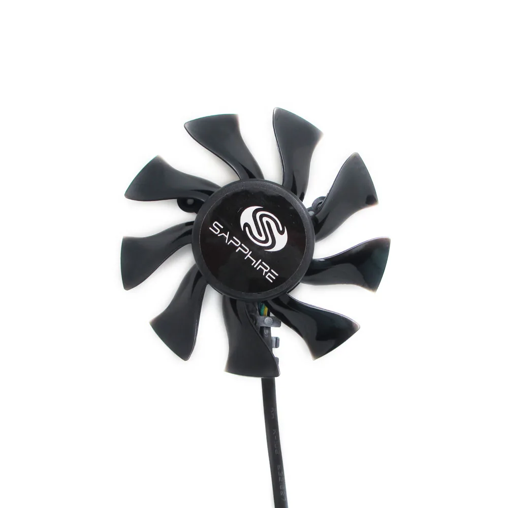 75 мм 4 провода 4pin FD8015U12D GPU VGA Cooler Вентилятор в качестве замены для сапфир HD4860 HD6850 HD5850 HD4870 охлаждение для видеокарты