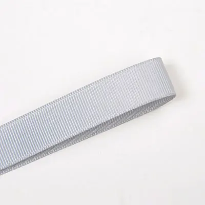Яма Grosgrain ленты 6 9 13 16 19 22 мм 100 ярдов/партия черный белый серебристый красный Твердые для упаковки Diy украшения свадебной вечеринки - Цвет: light silver 009
