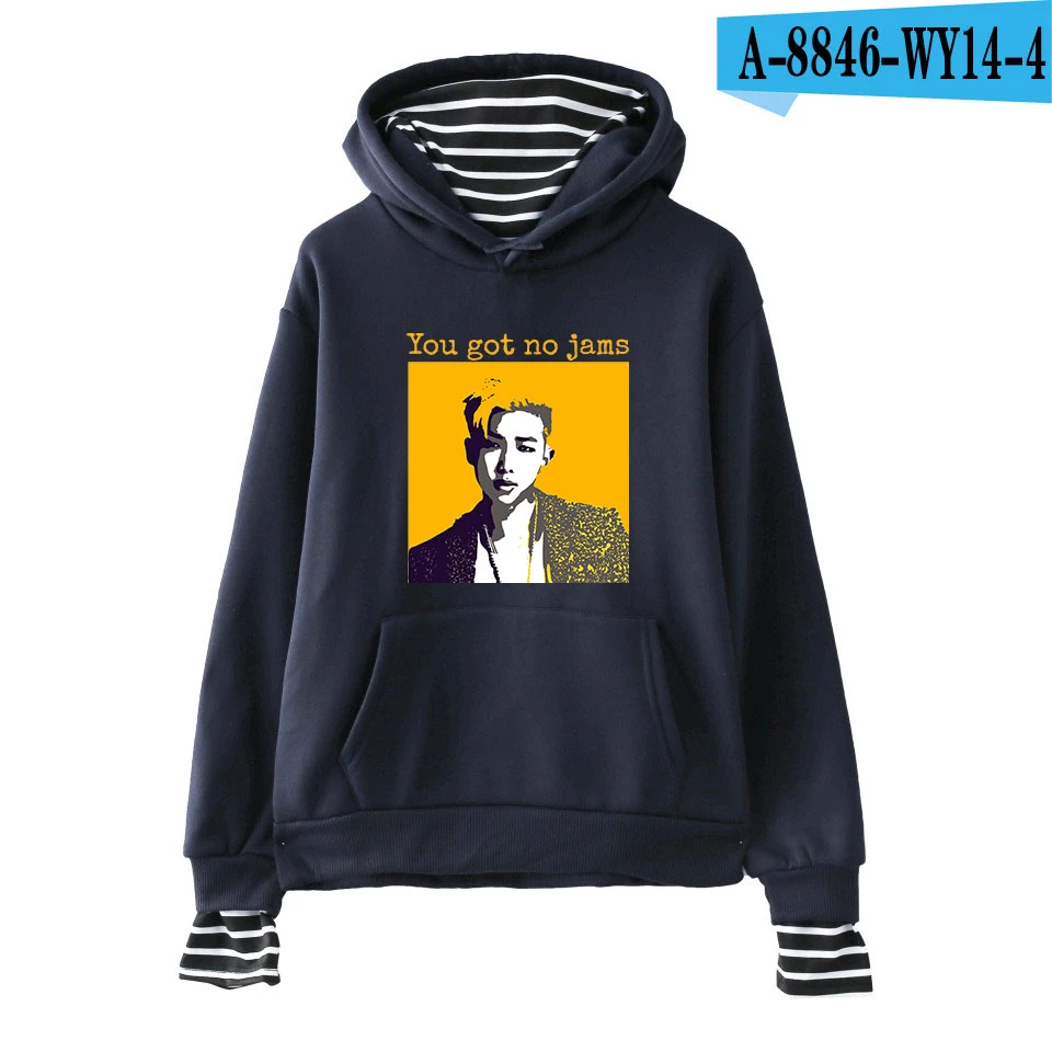 navy blue Aikooki вентиляторы Kpop Модная хлопковая толстовка с капюшоном Dragon Ball Harajuku Для женщин Для мужчин Толстовка с капюшоном в стиле хип-хоп одежда для девочек куртка женская kpop пуловер - Цвет: navy blue