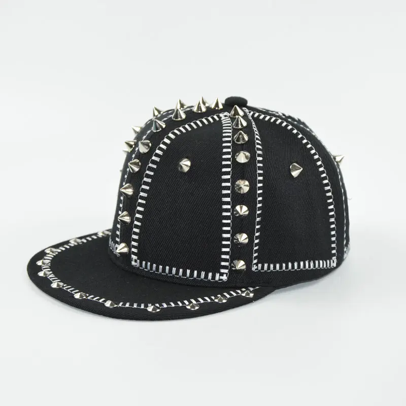 Кепка Snapback в стиле хип хоп для мужчин и женщин кепка панк с шипами бейсболка рок