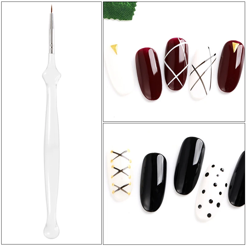 Лайнер для дизайна ногтей ручка рисования 3D Типсы сделай сам акриловая