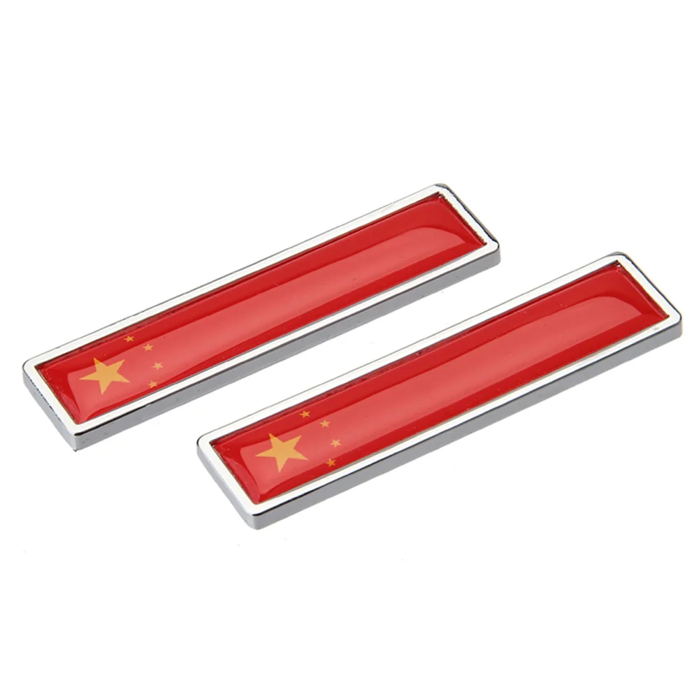 Chinese flag Украшение автомобиля Наклейка на боковую дверь наклейка для логотипа итальянского флага Vw Polo golf Ford Fiesta Fiat 500 500X punto Panda Lancia Ypslion - Название цвета: Chinese flag
