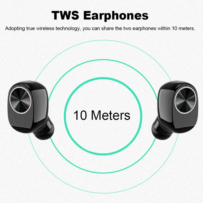 WELTEAYO V7 TWS беспроводные наушники Hifi Bluetooth гарнитура игровые мини для iPhone Xiaomi Samsung с