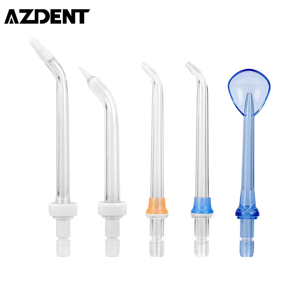 Nozzle for HF-5 AZDENT электрический портативный ирригатор для полости рта насадка для AZDENT HF-5 USB перезаряжаемая вода зубная нить наконечник струи воды очиститель зубов - Цвет: Nozzle for HF-5