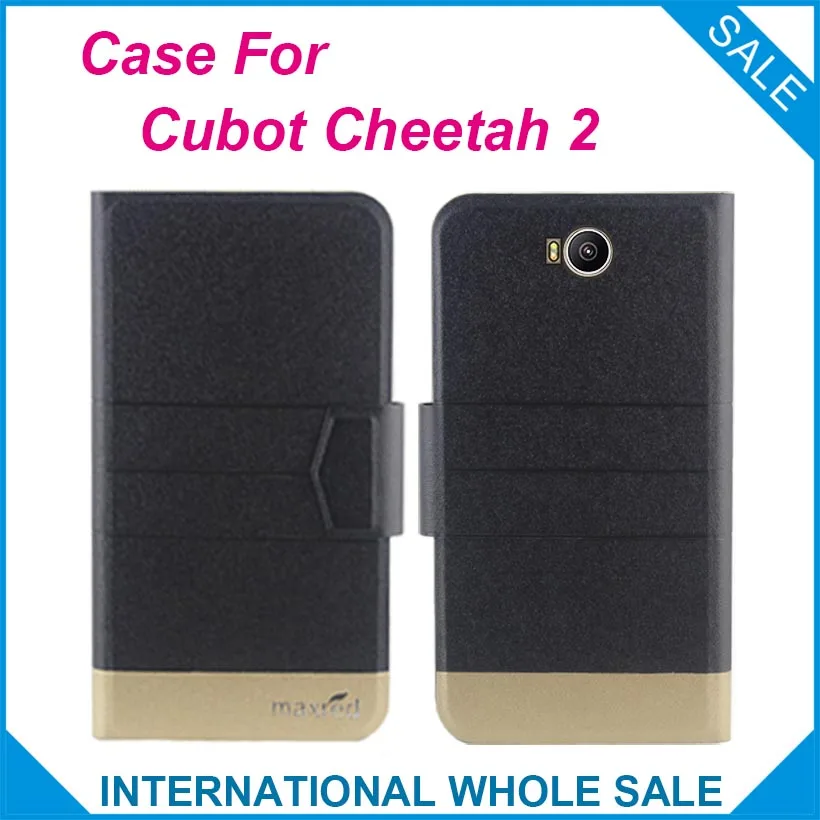 5 цветов Лидер продаж! Чехол Cubot Cheetah 2 2016 высококачественный модный флип-чехол