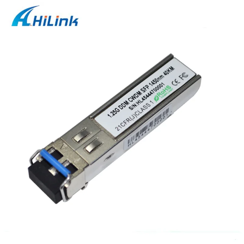 10 шт./лот! Ethernet 1 25G CWDM SFP 1430 нм 40 км приемопередатчик|Оптоволоконное оборудование| |